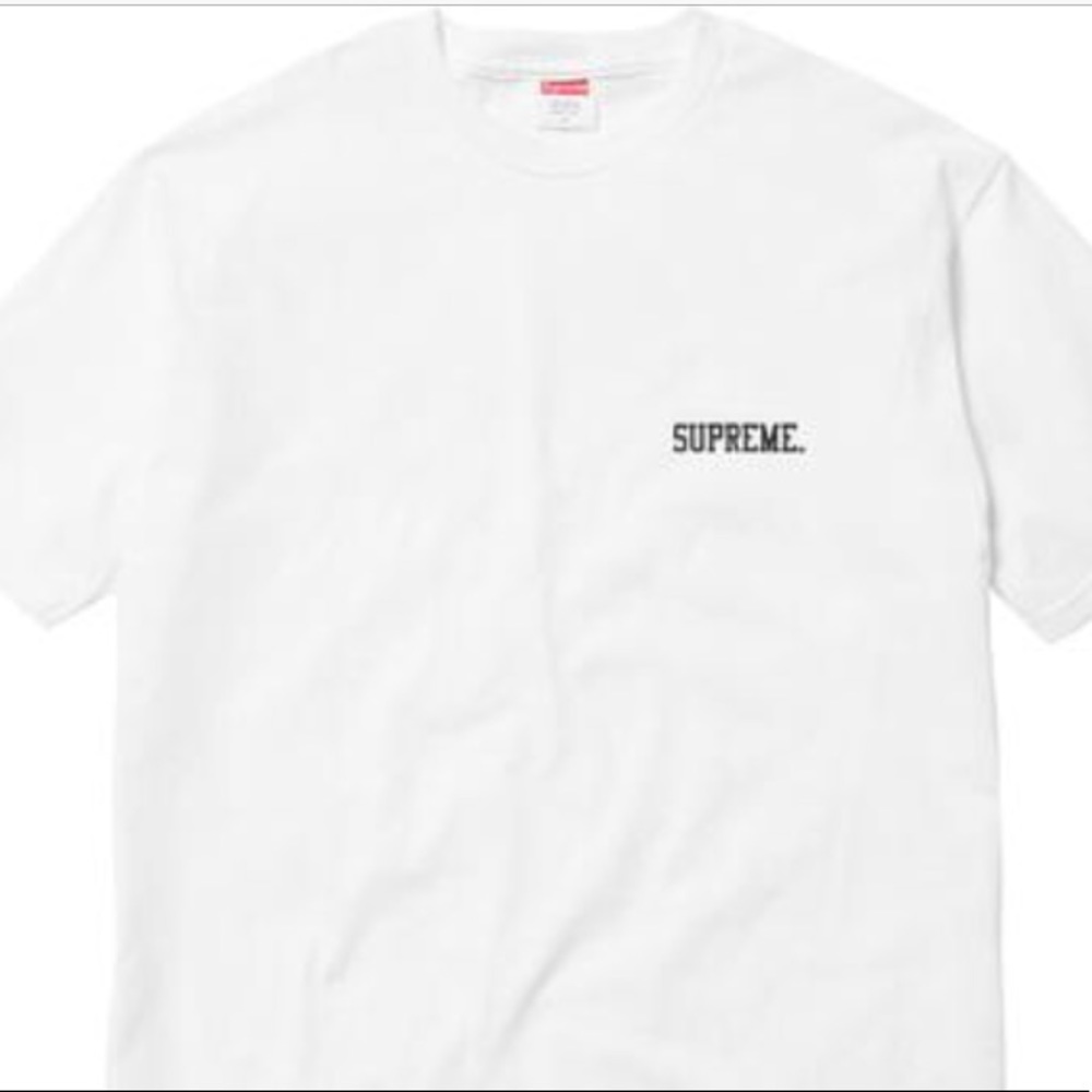 fw 17 supreme syringe tee xl white